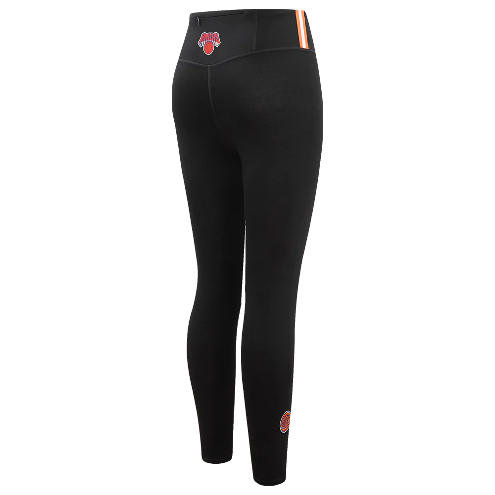 NBA NEW YORK KNICKS CLASSIC WOMEN'S JERSEY LEGGING (BLACK) - Image 3
