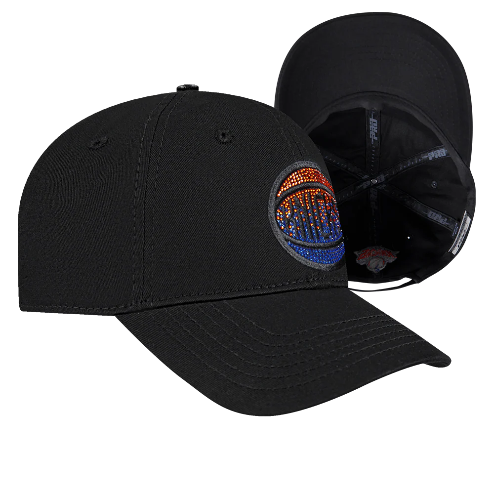 NBA NEW YORK KNICKS JEWELS WOMEN'S DAD HAT (BLACK) - Image 7