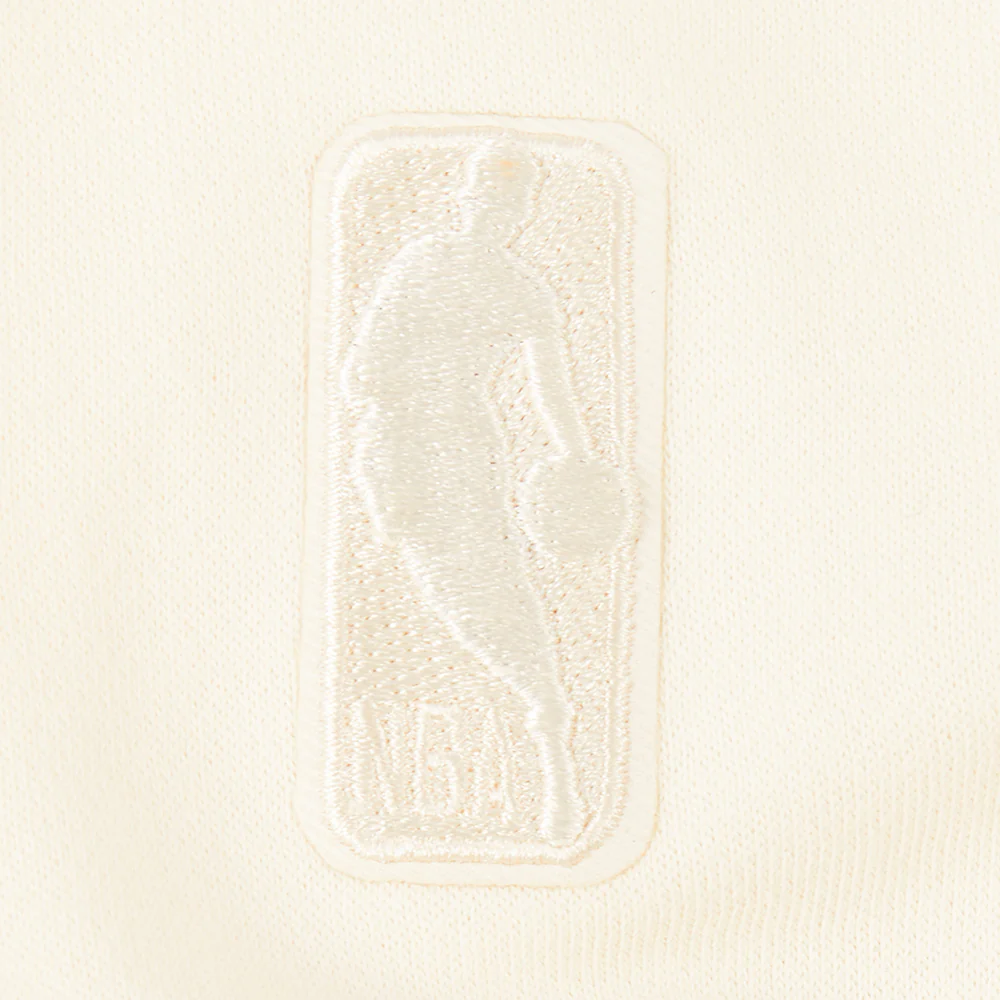 NBA NEW YORK KNICKS NEUTRAL LITTLE BOYS FLEECE PULLOVER HOODIE (EGGSHELL) - Image 6