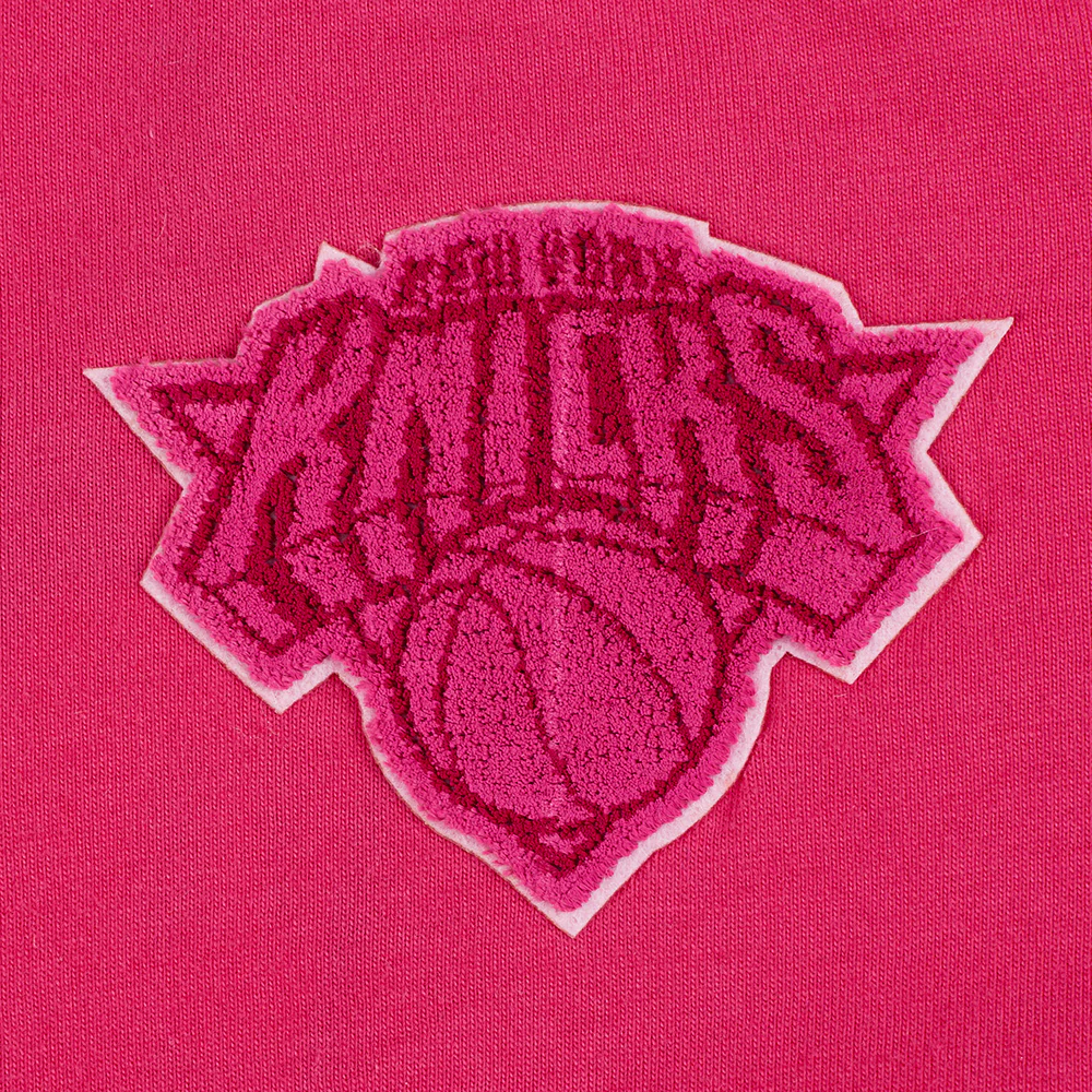 NBA NEW YORK KNICKS TRIPLE PINK LITTLE GIRL'S  TEE DRESS (BEETROOT PURPLE) - Image 6