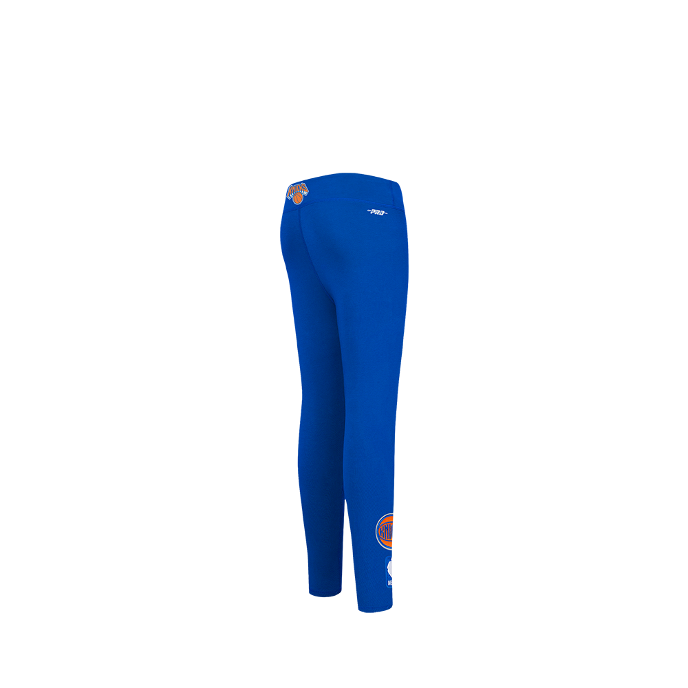 NBA NEW YORK KNICKS CLASSIC LITTLE GIRLS LEGGING (ROYAL BLUE) - Image 3