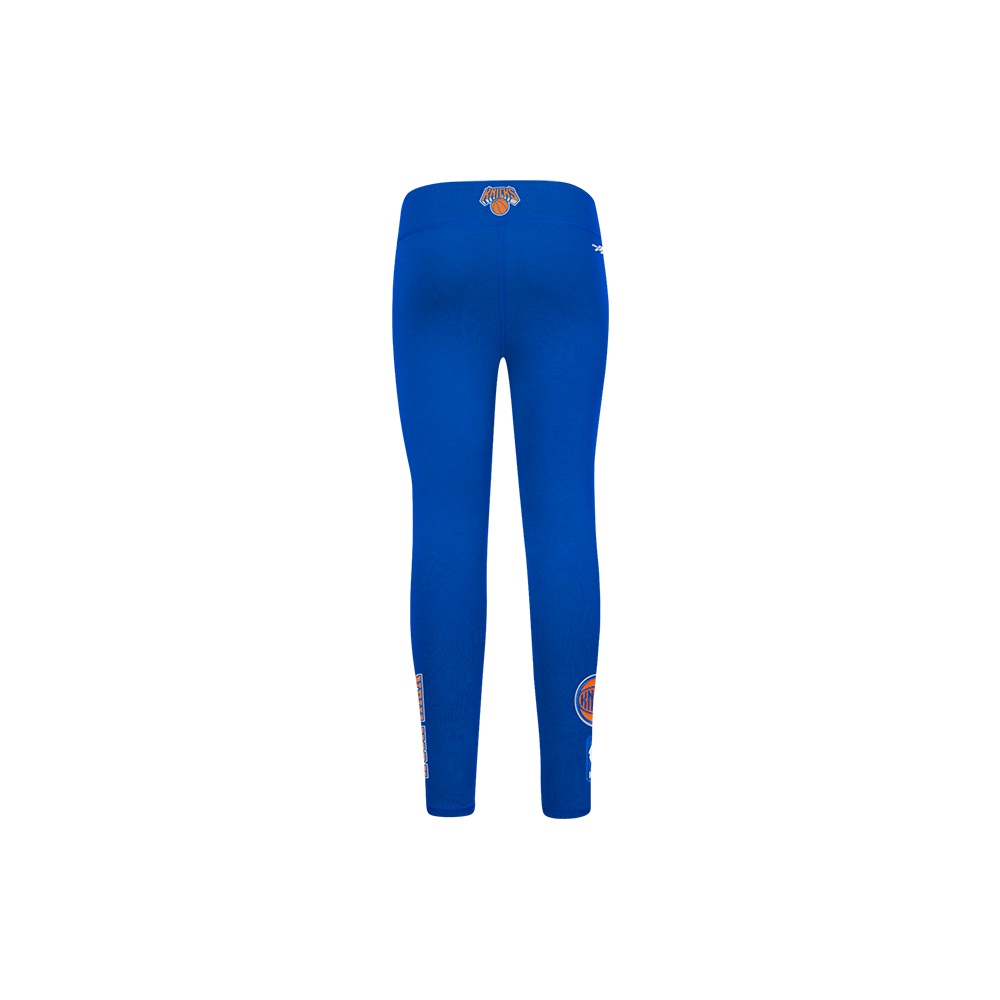 NBA NEW YORK KNICKS CLASSIC LITTLE GIRLS LEGGING (ROYAL BLUE) - Image 4
