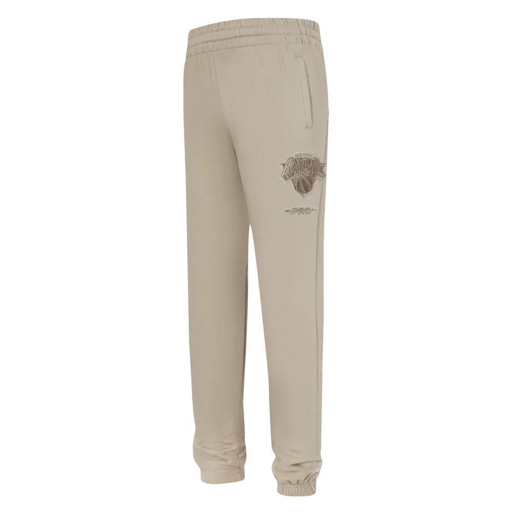 NBA NEW YORK KNICKS NEUTRAL TODDLER BOYS FLC SWEATPANT (TAUPE)