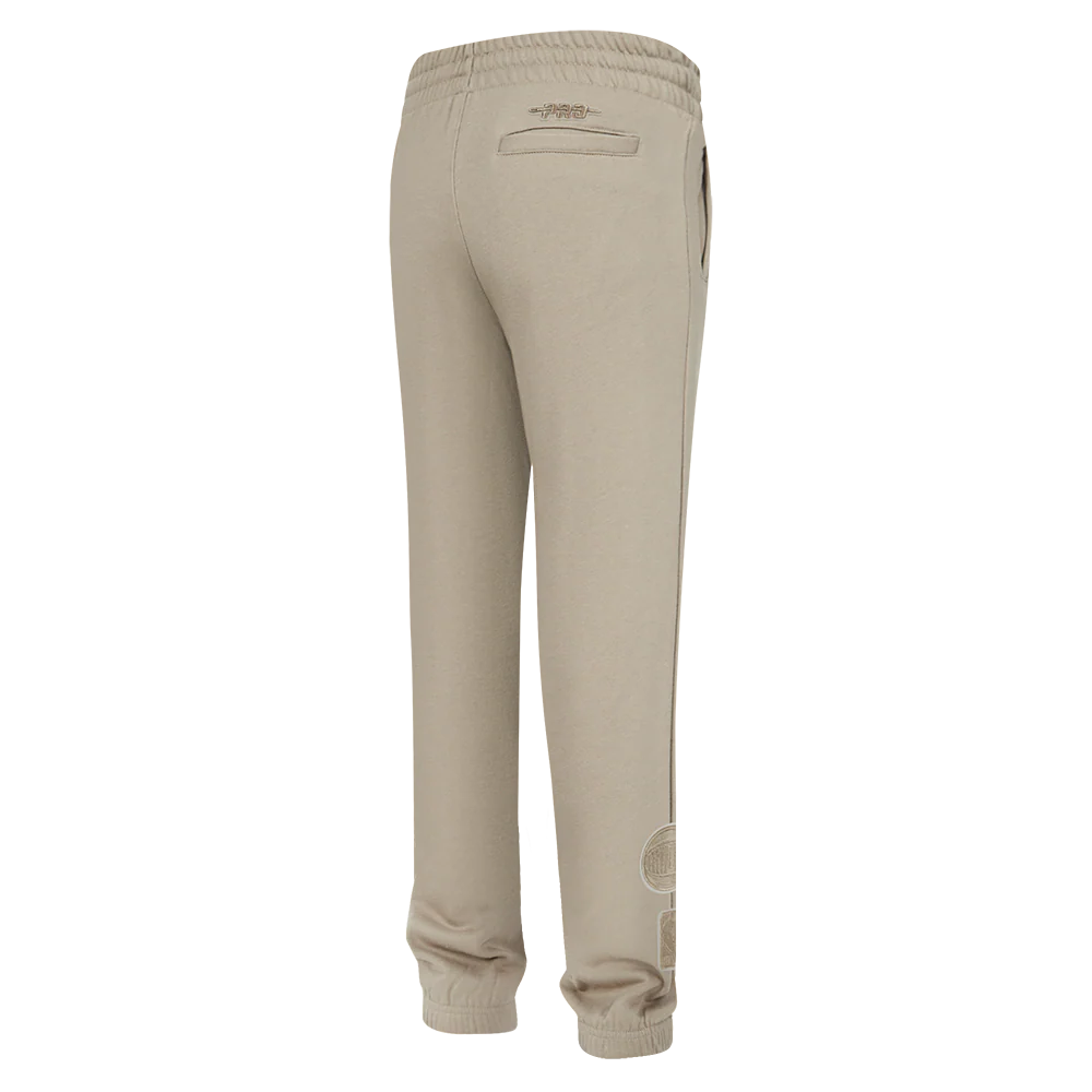 NBA NEW YORK KNICKS NEUTRAL TODDLER BOYS FLC SWEATPANT (TAUPE) - Image 3