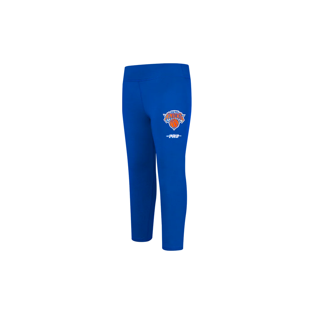 NBA NEW YORK KNICKS RETRO CLASSIC TODDLER GIRLS LEGGING (ROYAL BLUE)