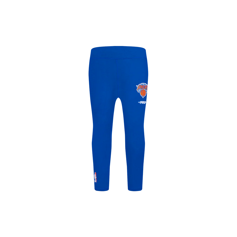 NBA NEW YORK KNICKS RETRO CLASSIC TODDLER GIRLS LEGGING (ROYAL BLUE) - Image 2