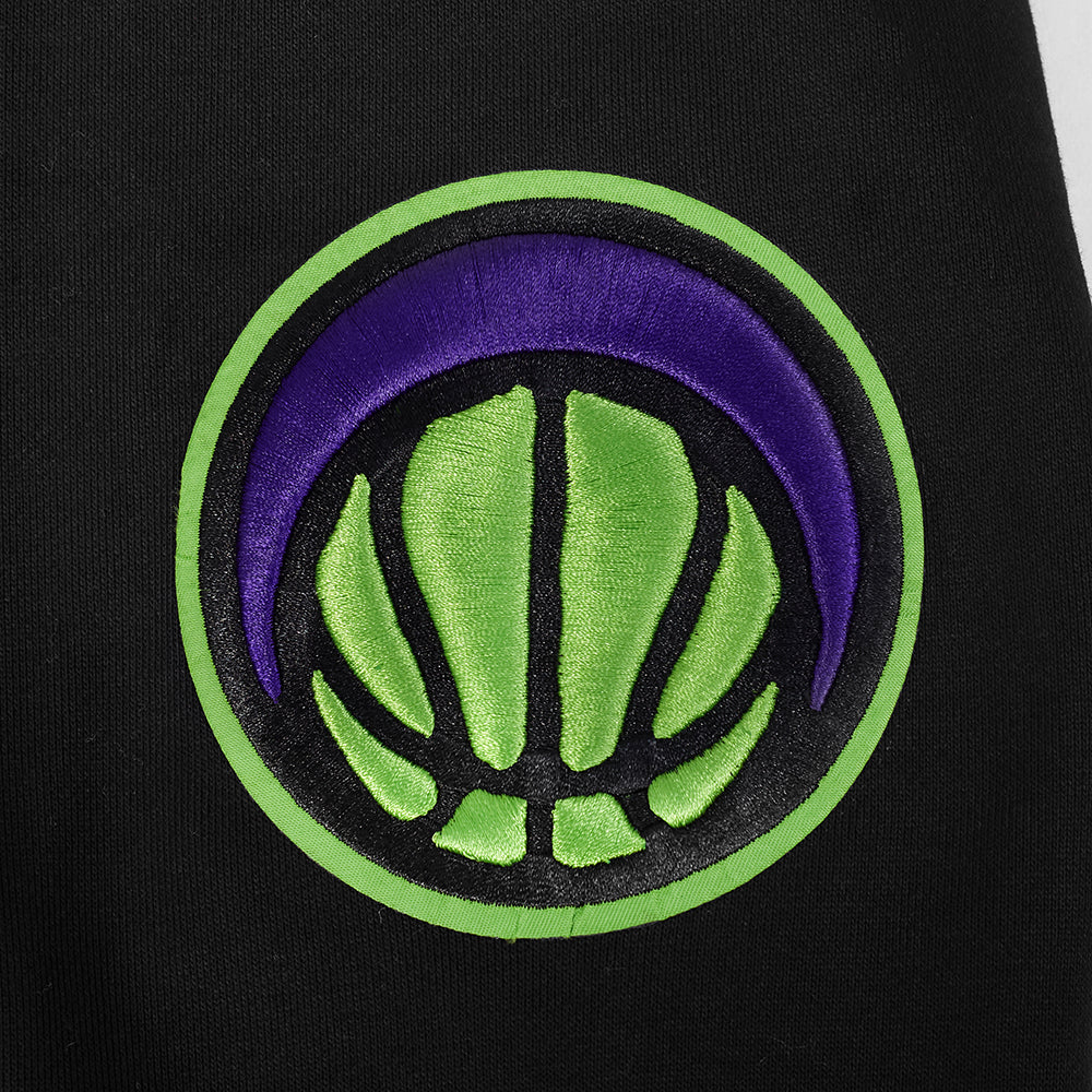 NBA NEW ORLEANS PELICANS CITY EDITION 25-26 MEN'S RIB FLC PO HOODIE (BLACK) - Image 7