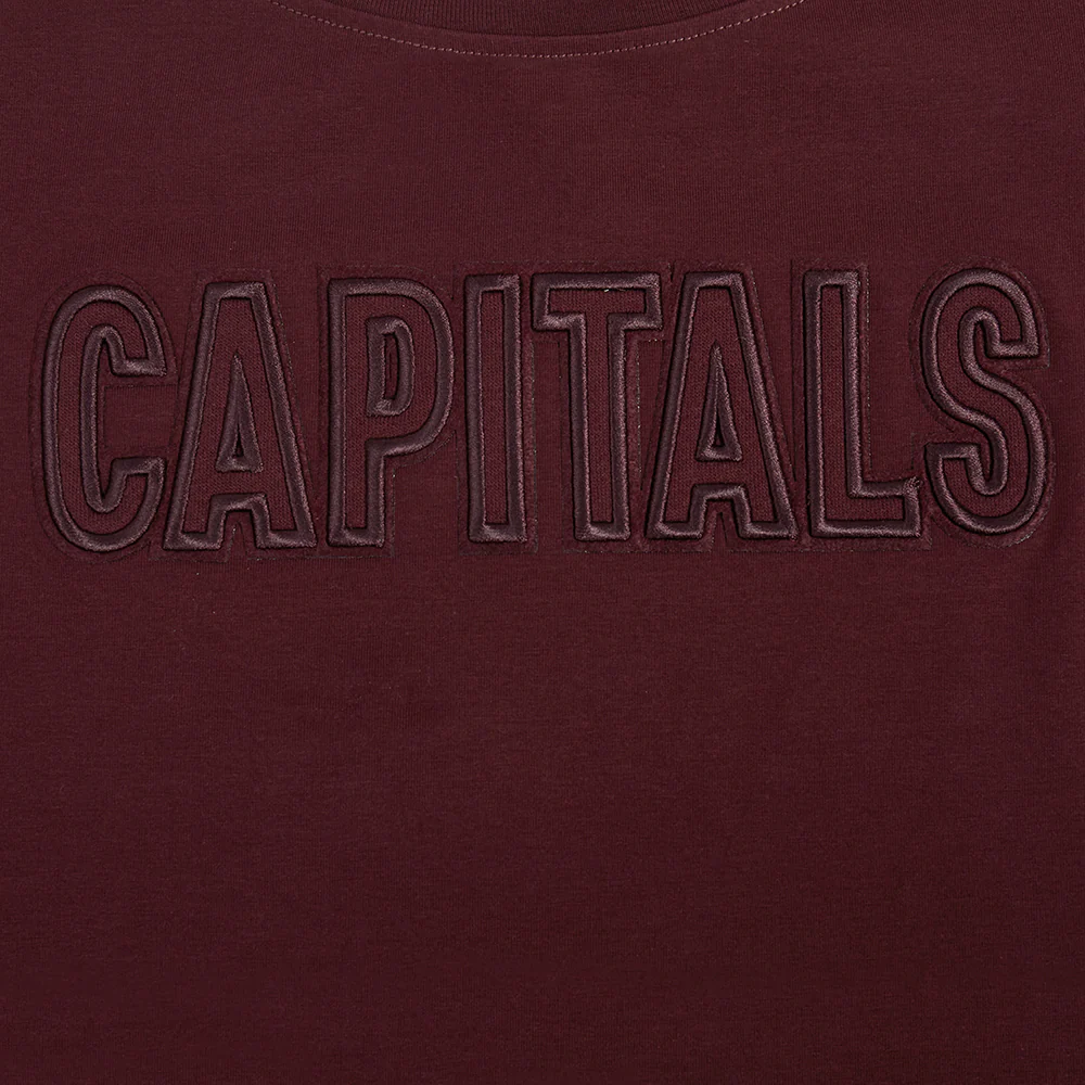 NBA NEW ORLEANS PELICANS NEUTRAL SINGLE JERSEY BOXY TEE (WINE) - Image 6
