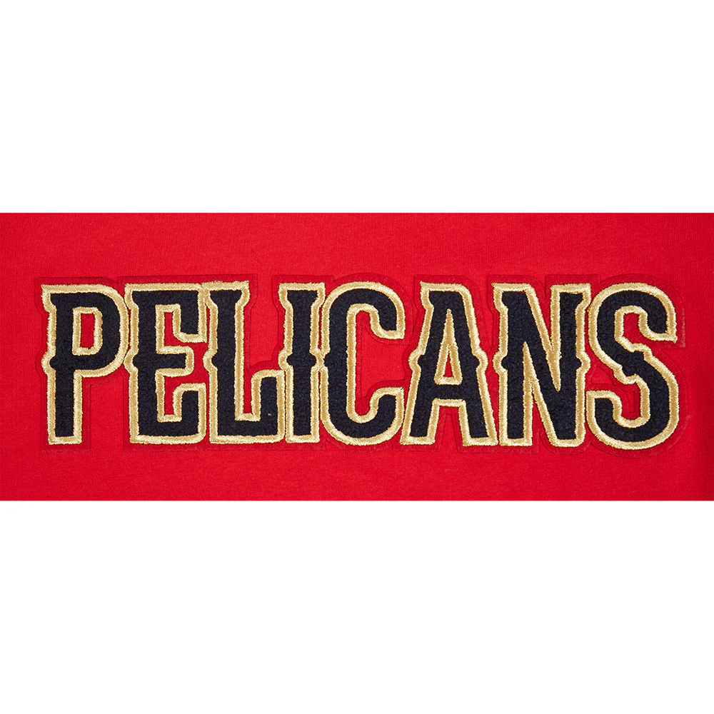 NBA NEW ORLEANS PELICANS CLASSIC BIG BOYS SJ TEE (RED) - Image 6