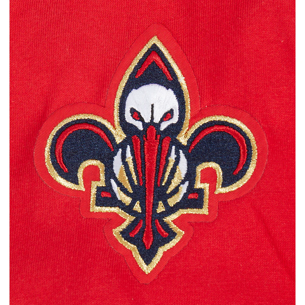 NBA NEW ORLEANS PELICANS CLASSIC BIG BOYS SJ TEE (RED) - Image 7