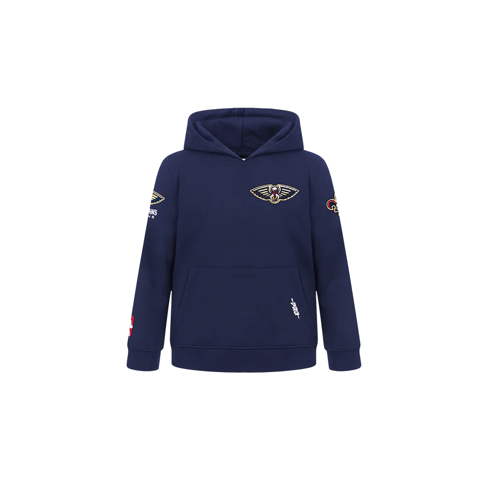 NBA NEW ORLEANS PELICANS CLASSIC TODDLER BOYS FLEECE PULLOVER HOODIE (MIDNIGHT NAVY)