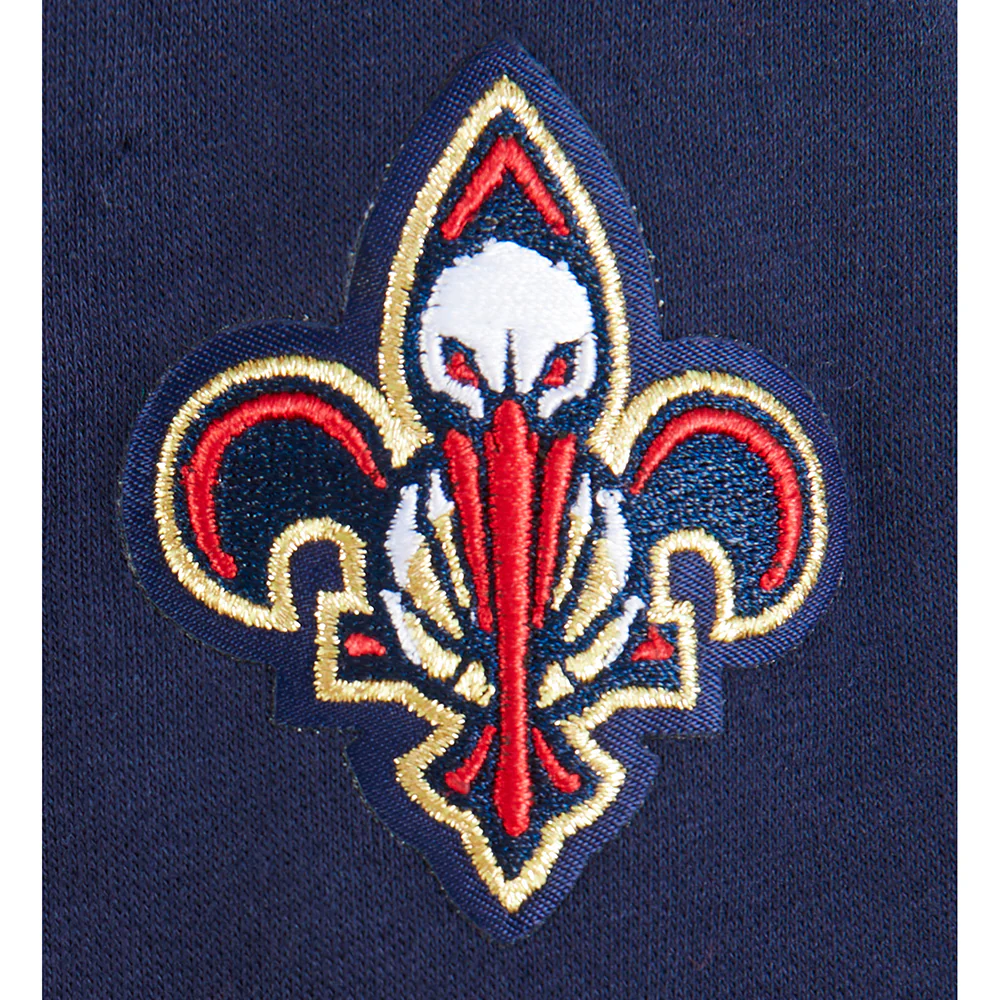 NBA NEW ORLEANS PELICANS CLASSIC TODDLER BOYS FLEECE PULLOVER HOODIE (MIDNIGHT NAVY) - Image 5