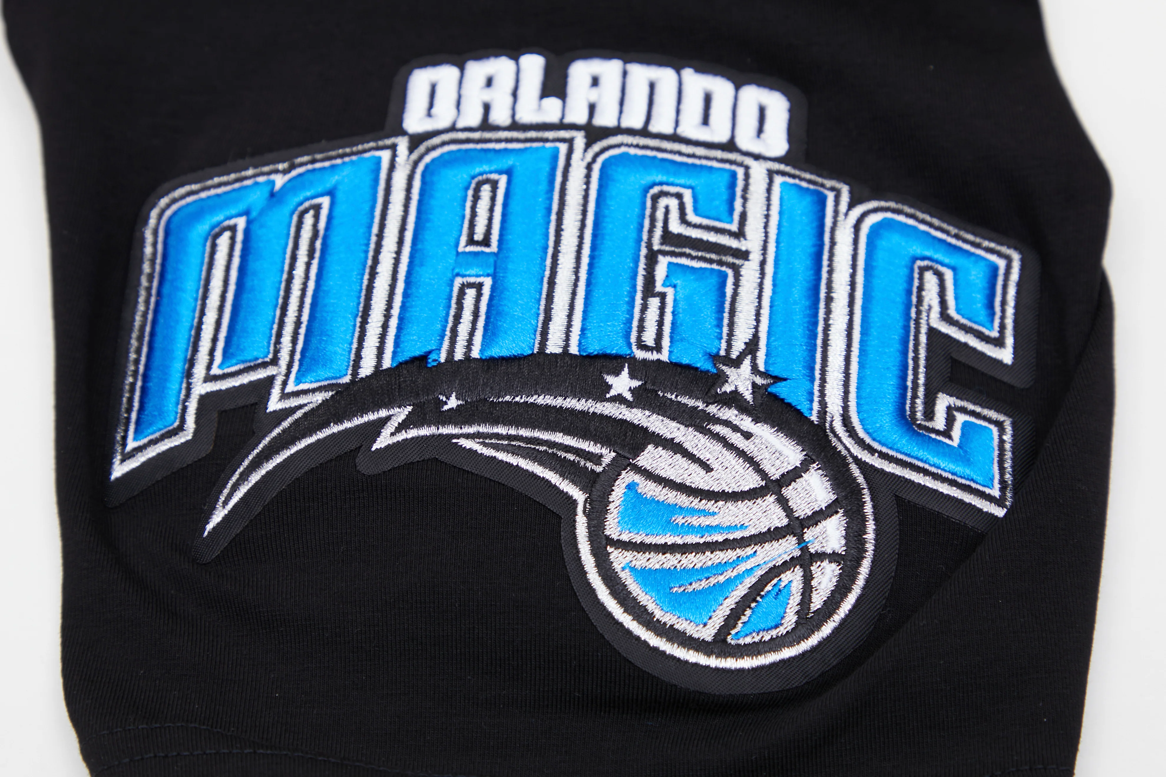 NBA ORLANDO MAGIC CLASSIC CHENILLE MEN'S TEE (BLACK) - Image 7