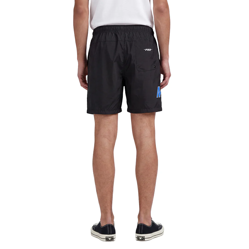 NBA ORLANDO MAGIC CLASSIC WOVEN MEN'S SHORT (BLACK) - Image 2