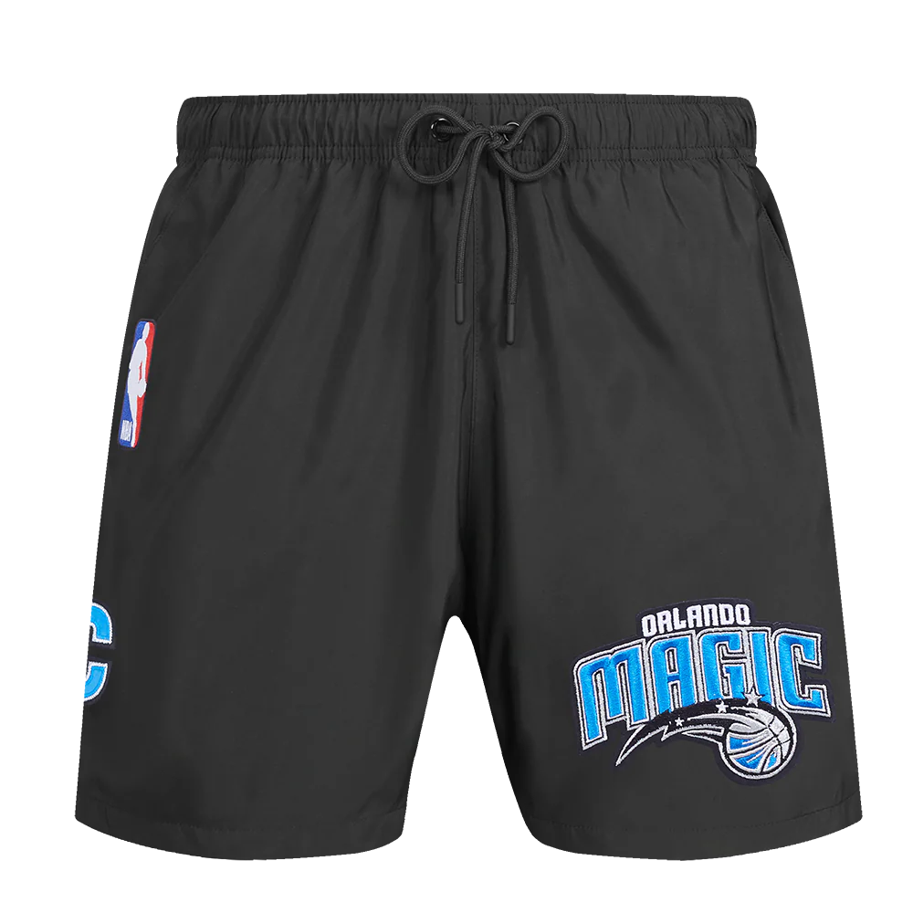 NBA ORLANDO MAGIC CLASSIC WOVEN MEN'S SHORT (BLACK) - Image 5