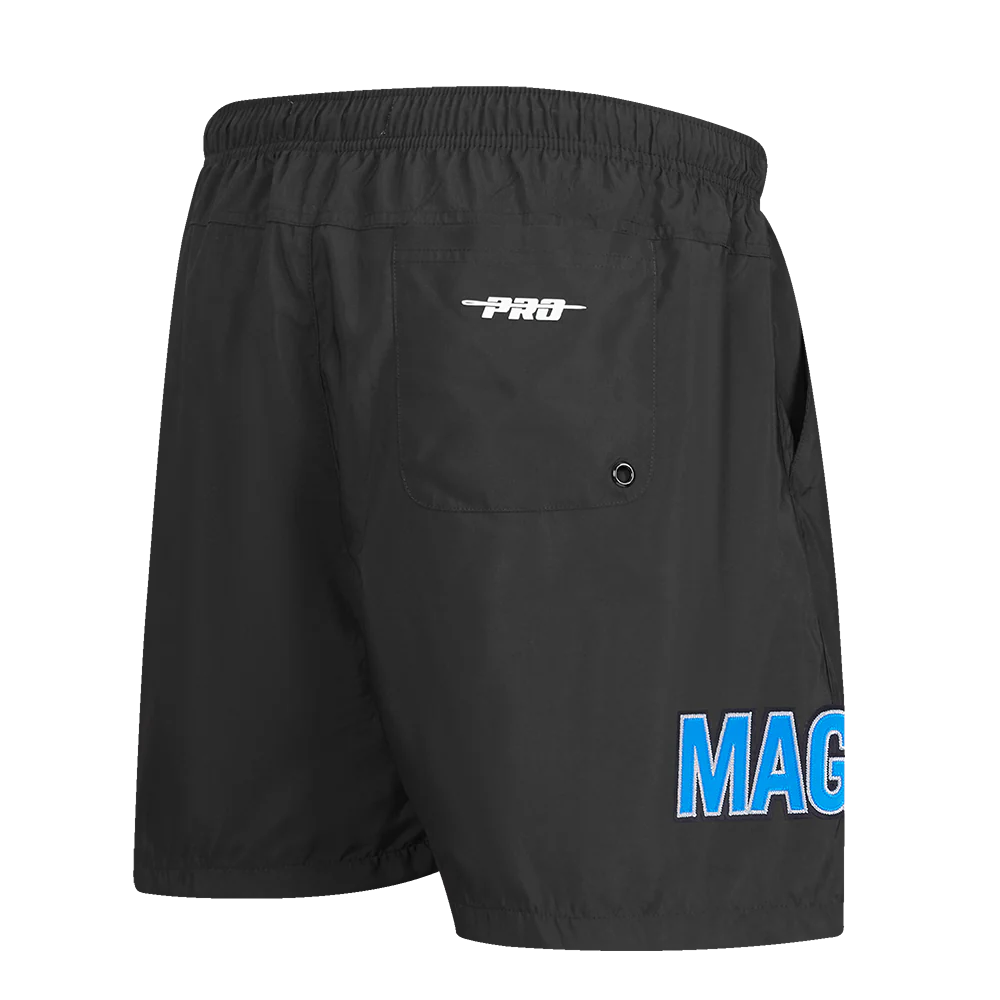 NBA ORLANDO MAGIC CLASSIC WOVEN MEN'S SHORT (BLACK) - Image 6