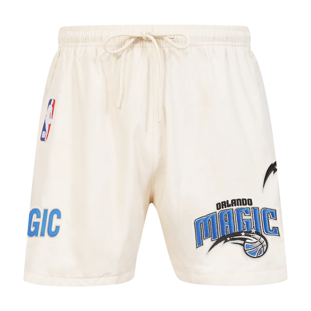 NBA ORLANDO MAGIC CLASSIC WOVEN MEN'S SHORT (EGGSHELL) - Image 2