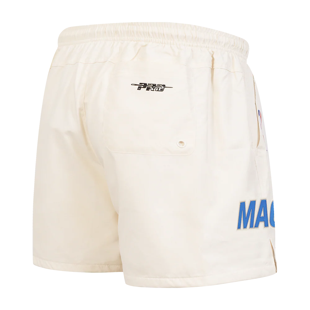 NBA ORLANDO MAGIC CLASSIC WOVEN MEN'S SHORT (EGGSHELL) - Image 3