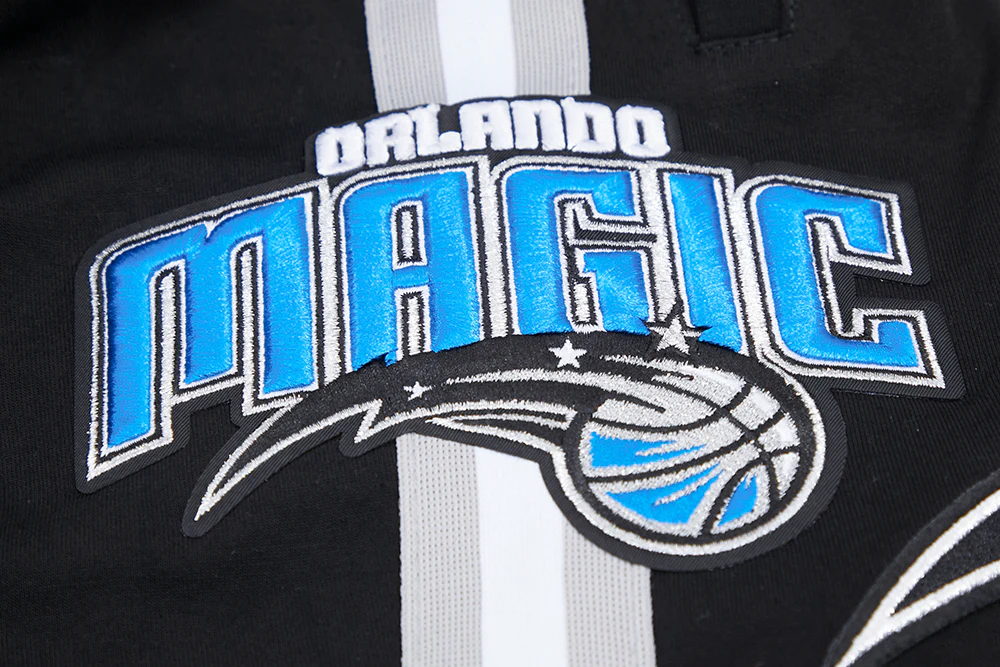 NBA ORLANDO MAGIC CLASSIC CHENILLE MEN'S SHORT (BLACK) - Image 8
