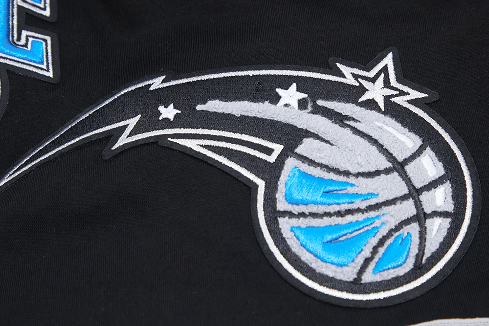 NBA ORLANDO MAGIC CLASSIC CHENILLE MEN'S SHORT (BLACK) - Image 9