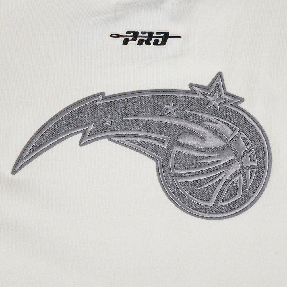 NBA ORLANDO MAGIC REVERSE FRENCH TERRY MEN'S DROP SHOULDER FLC CREWNECK (EGGSHELL) - Image 8
