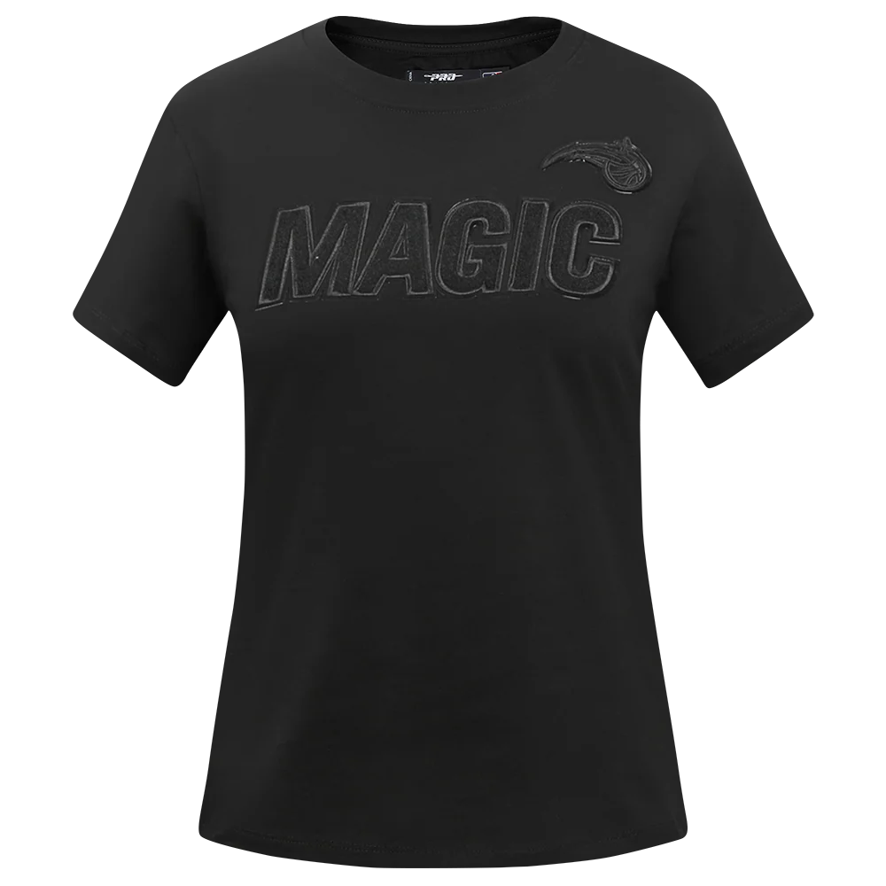 NBA ORLANDO MAGIC TRIPLE BLACK WOMEN'S SLIM FIT TEE (TRIPLE BLACK)