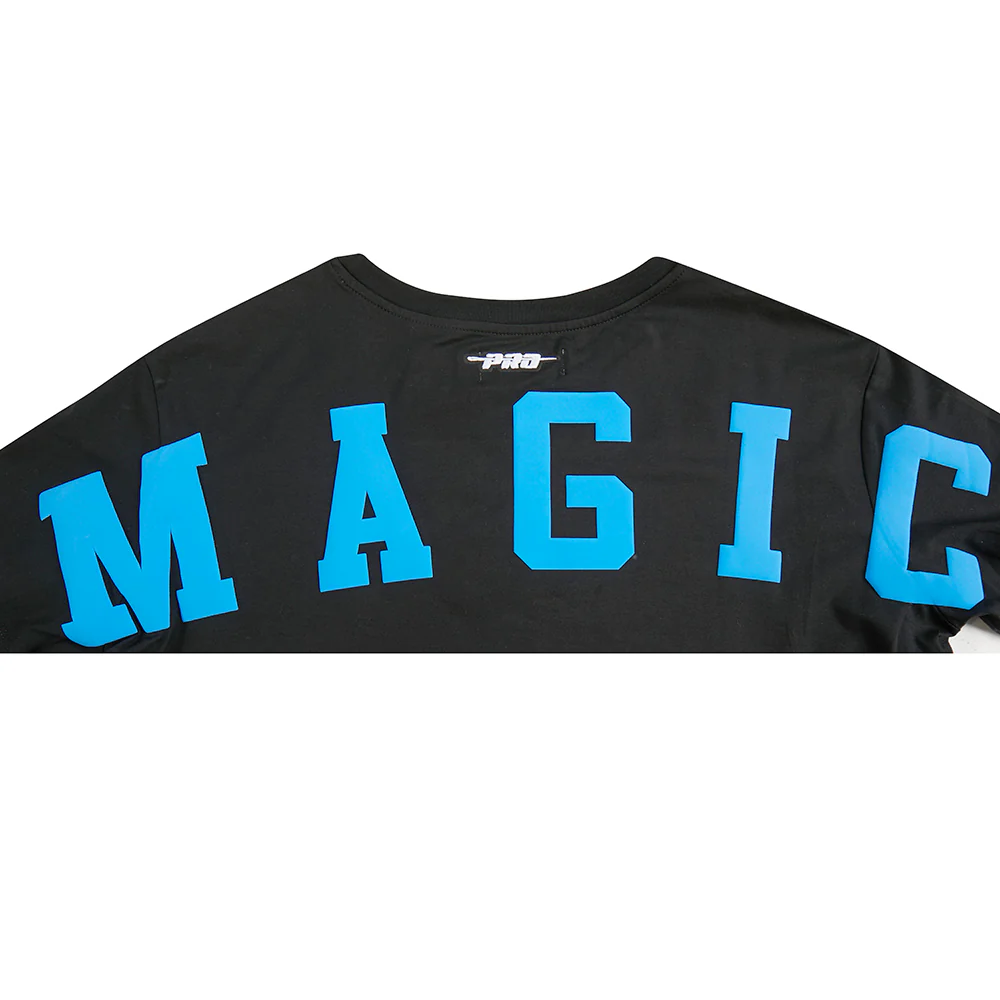 NBA ORLANDO MAGIC WINGSPAN WOMEN'S SJ BOXY TEE (BLACK) - Image 10
