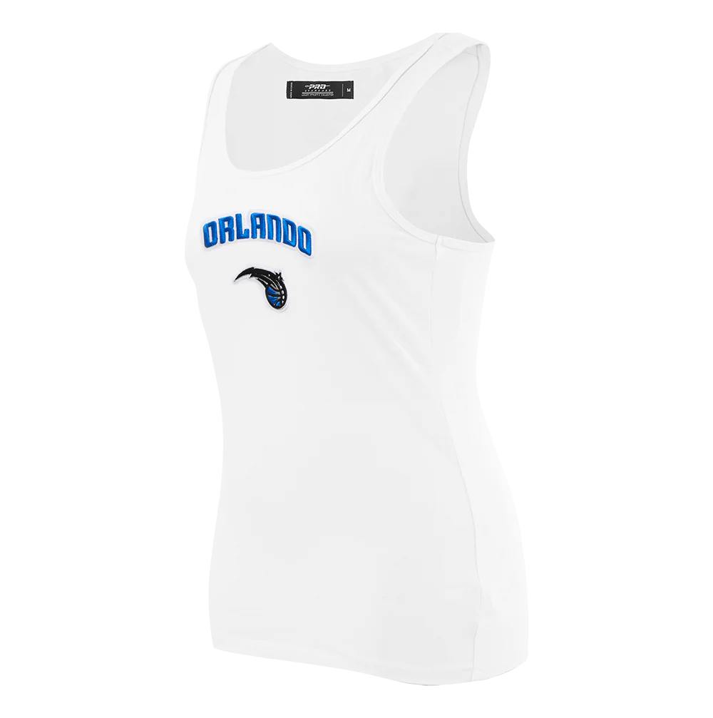 NBA ORLANDO MAGIC CLASSIC WOMEN'S RELAXED FIT RACERBACK (WHITE) - Image 2