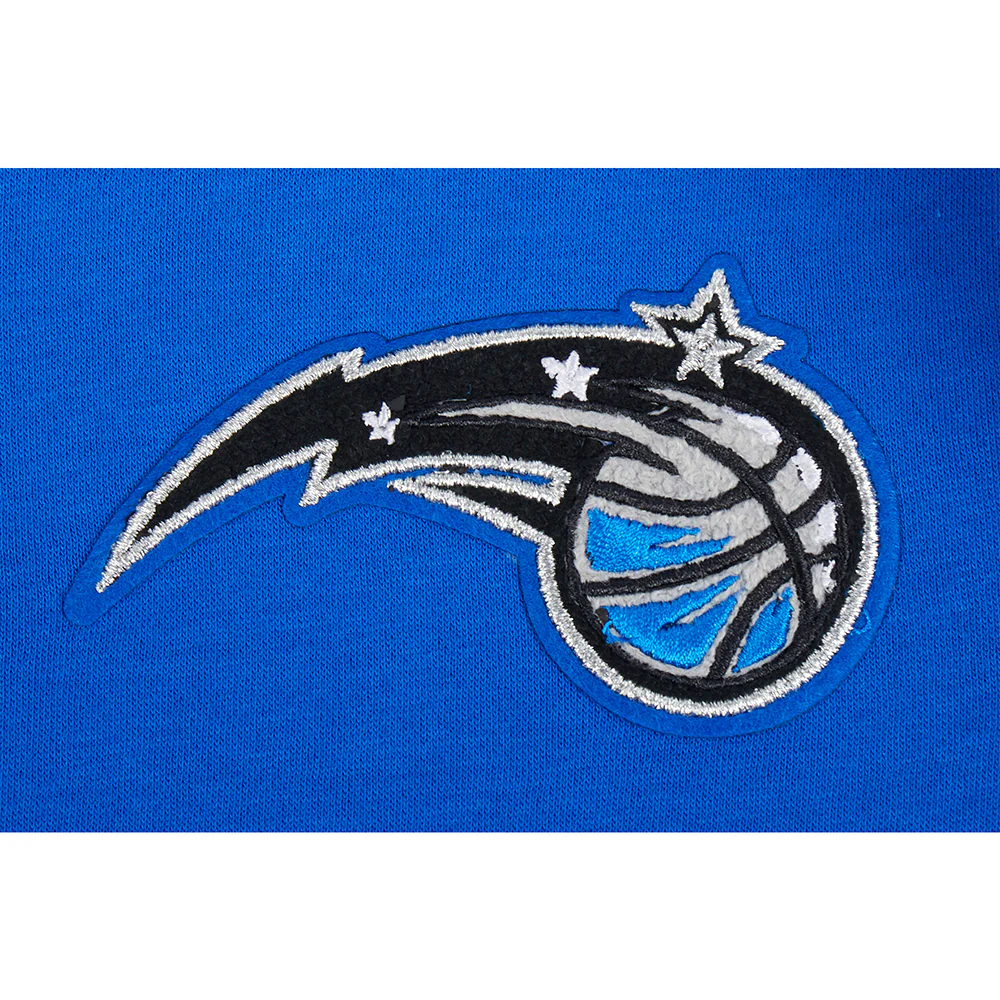 NBA ORLANDO MAGIC CLASSIC BIG BOY'S FLC FZ PO HOODIE (ROYAL BLUE) - Image 7