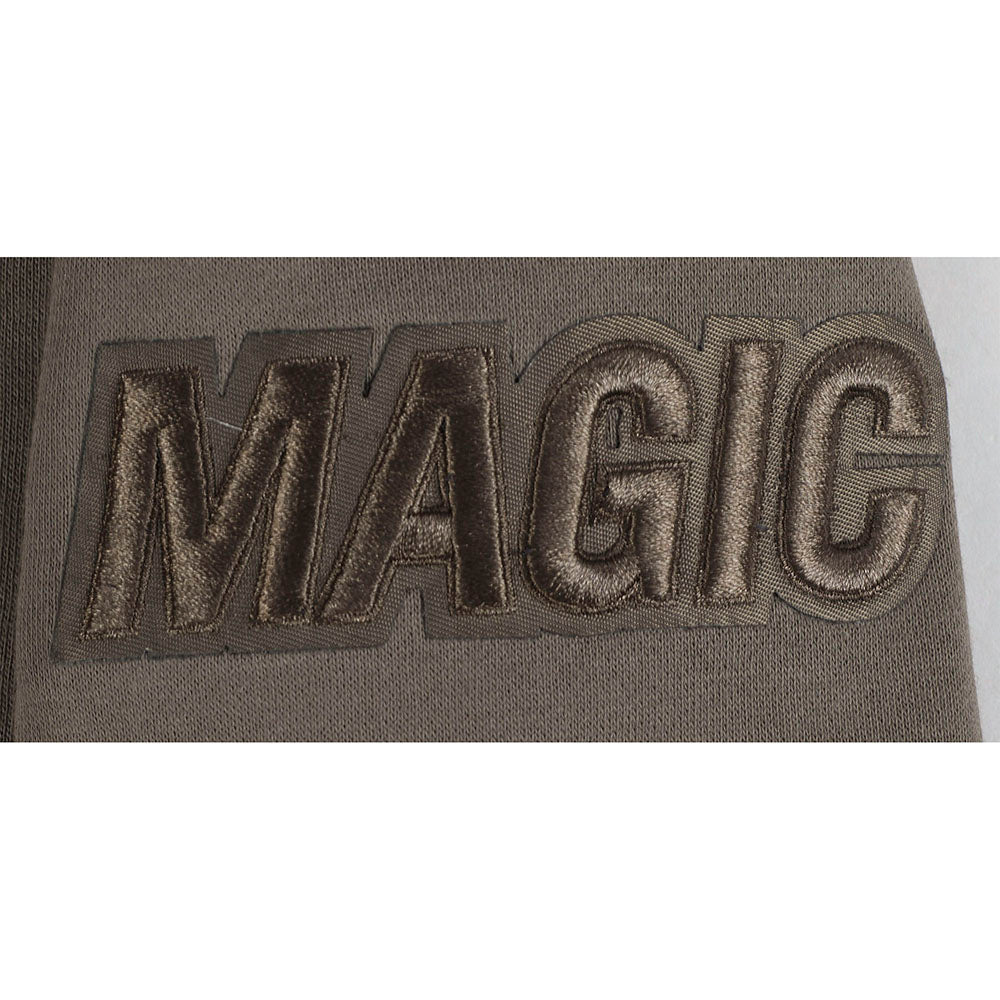 NBA ORLANDO MAGIC NEUTRAL BIG BOYS FLC PO HOODIE (DARK TAUPE) - Image 7
