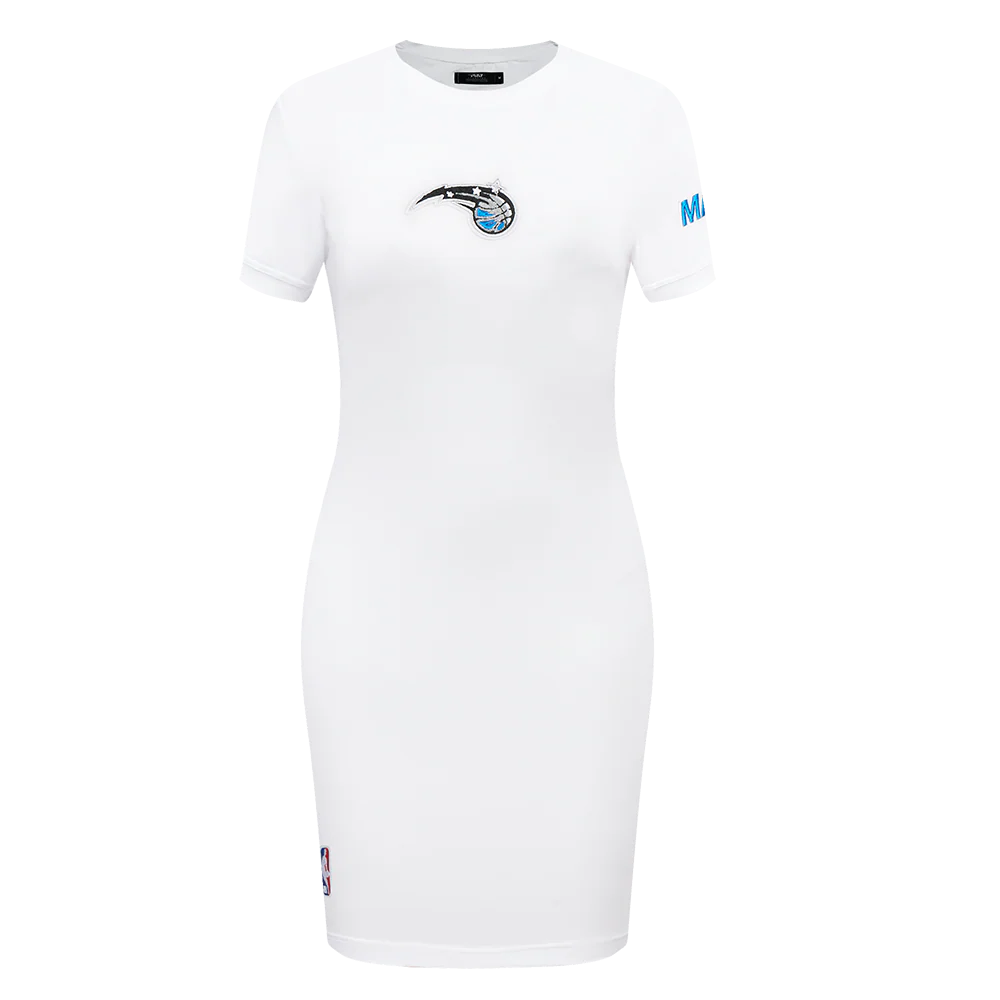 NBA ORLANDO MAGIC CLASSIC WOMEN'S BODYCON DRESS (WHITE)