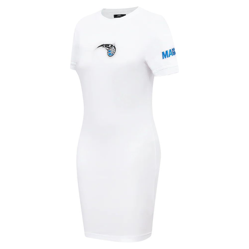 NBA ORLANDO MAGIC CLASSIC WOMEN'S BODYCON DRESS (WHITE) - Image 2