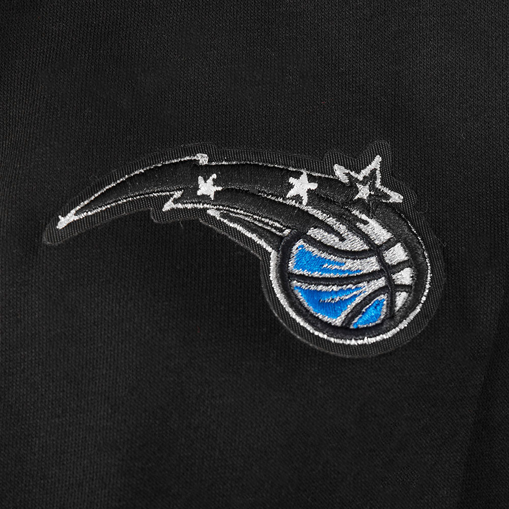 NBA ORLANDO MAGIC RETRO CLASSIC BIG GIRLS RIB FLEECE CREWNECK (BLACK/GRAY) - Image 6