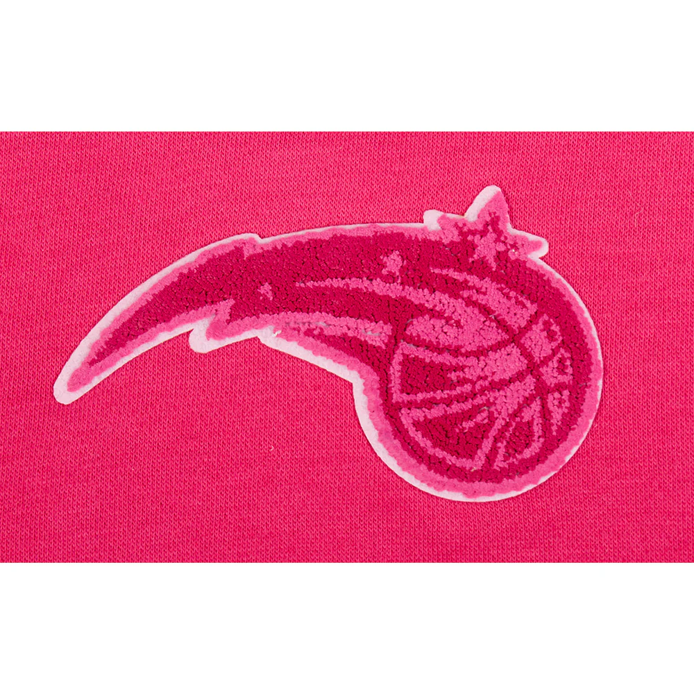 NBA ORLANDO MAGIC TRIPLE PINK BIG GIRLS FLC PO HOODIE (BEETROOT PURPLE) - Image 6