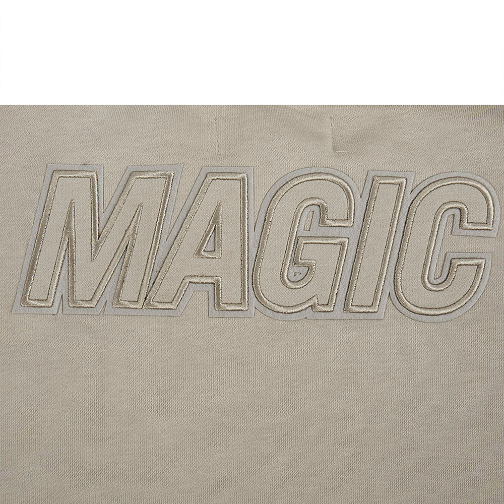 NBA ORLANDO MAGIC NEURAL WOMEN'S FLC CREWNECK (TAUPE) - Image 7