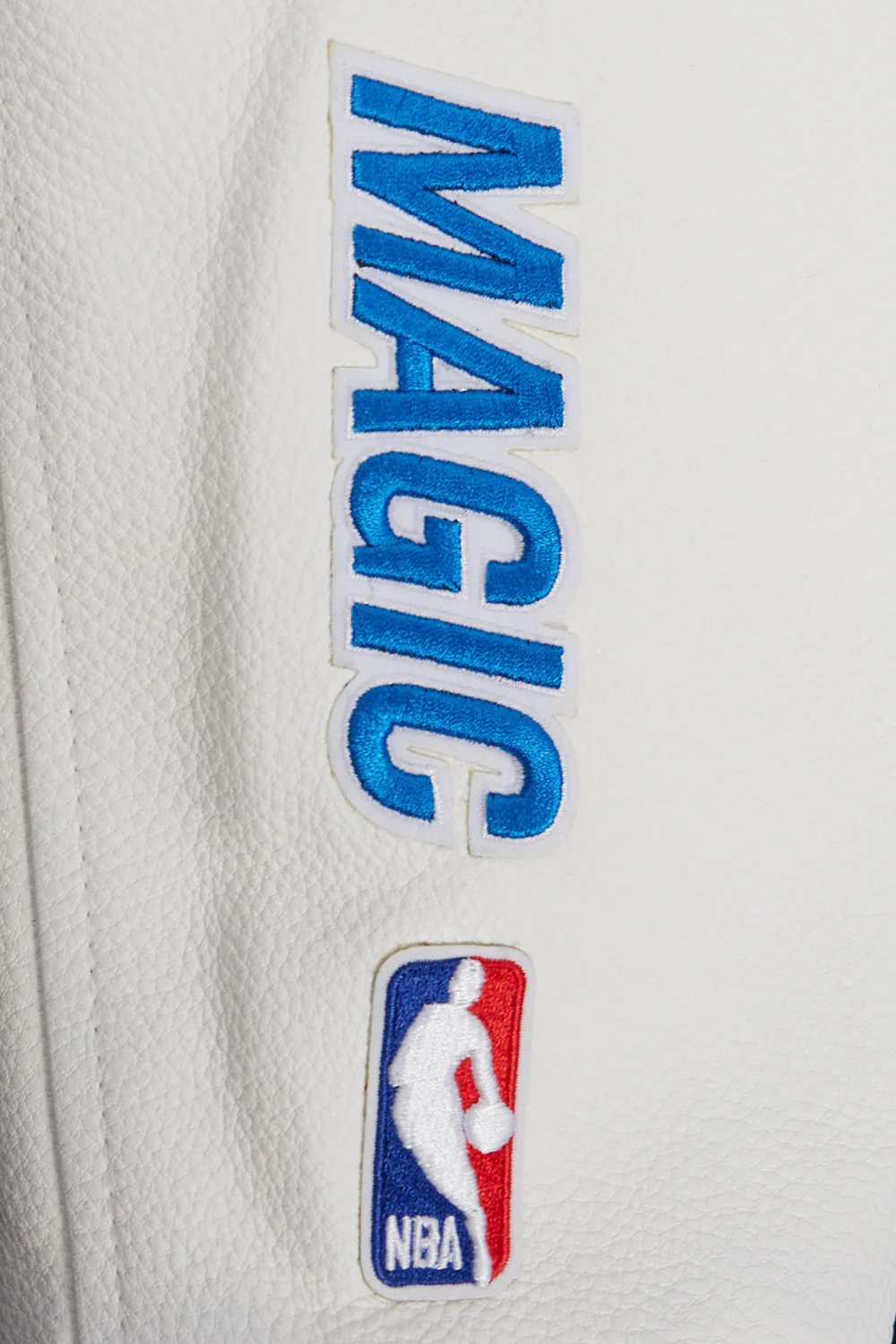 NBA ORLANDO MAGIC CLASSIC WOMEN'S WOOL VARSITY JACKET (MIDNIGHT NAVY/WHITE) - Image 7