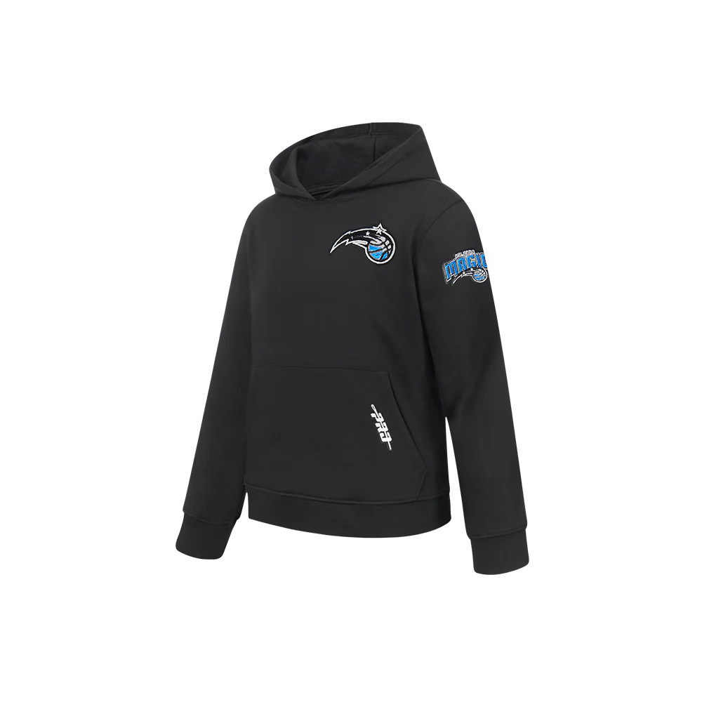 NBA ORLANDO MAGIC CLASSIC LITTLE BOYS FLEECE PULLOVER HOODIE (BLACK) - Image 2