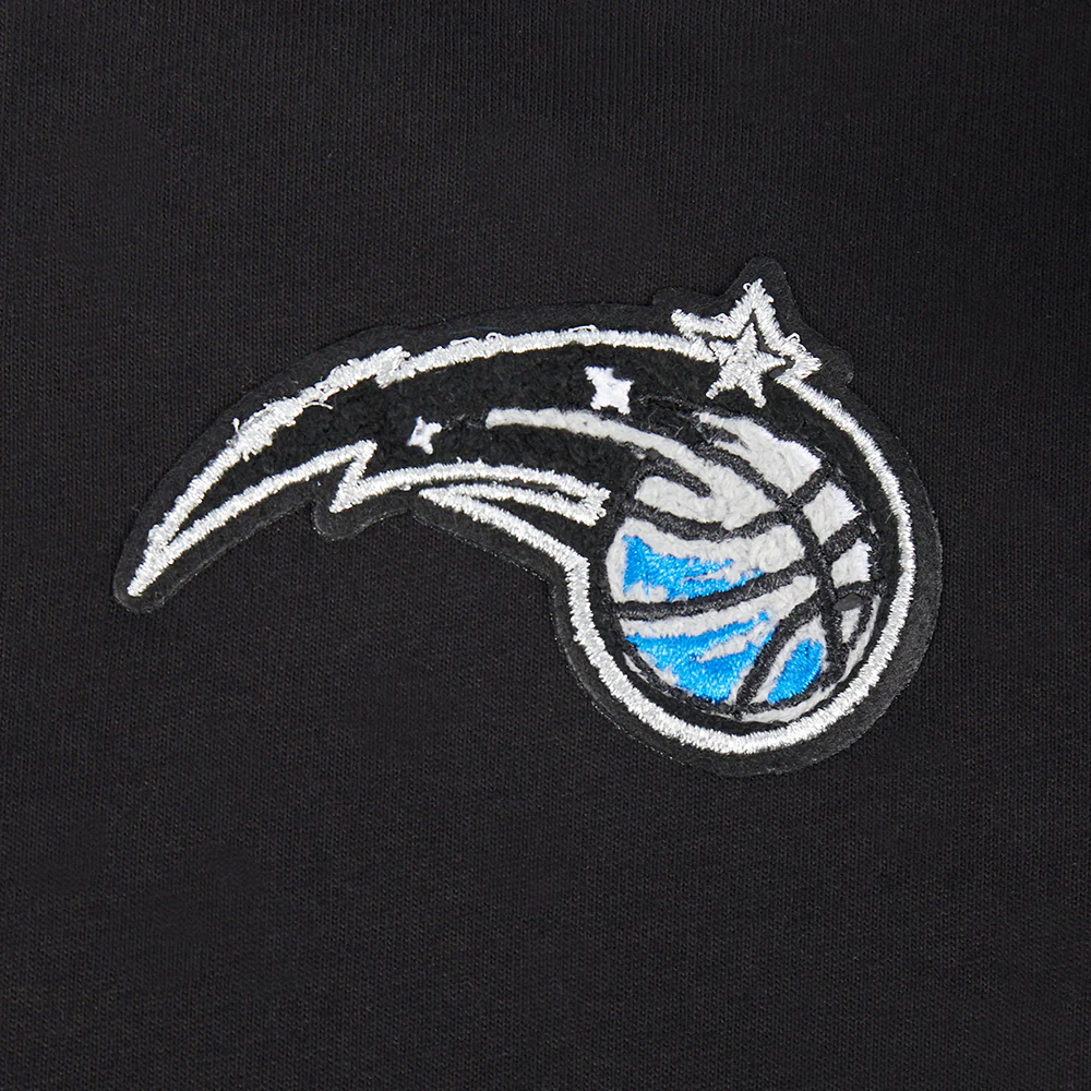 NBA ORLANDO MAGIC CLASSIC LITTLE GIRLS SHORT SLEEVE BOXY TEE (BLACK) - Image 7