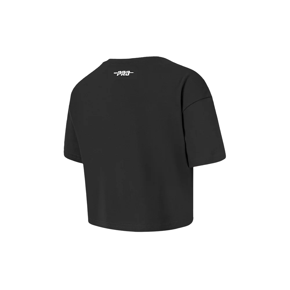 NBA ORLANDO MAGIC RETRO CLASSIC TODDLER GIRLS SHORT SLEEVE BOXY TEE (BLACK) - Image 4