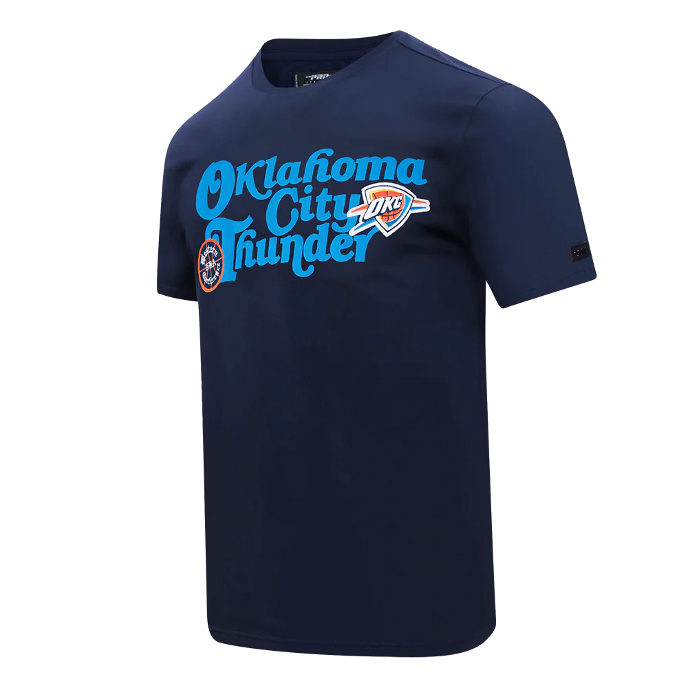 NBA OKLAHOMA CITY THUNDER SOUVENIR MEN'S SJ TEE (MIDNIGHT NAVY) - Image 6