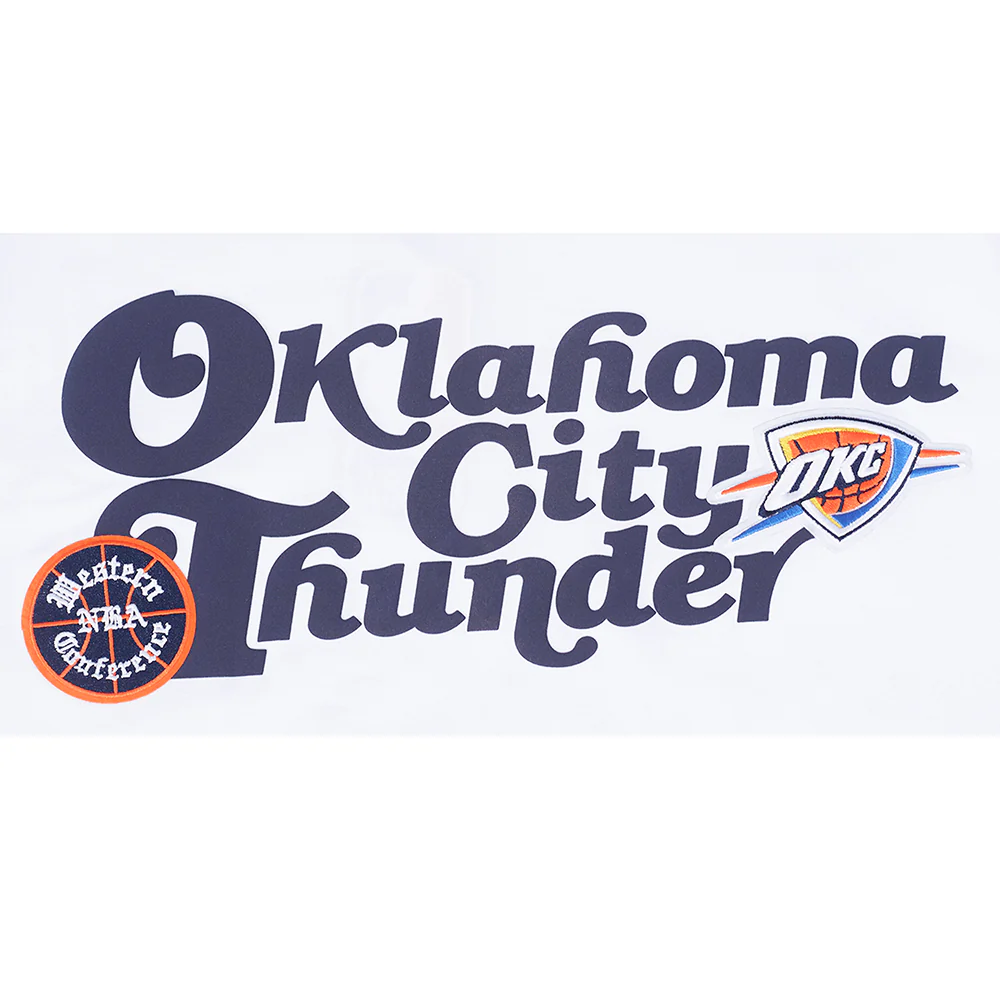 OKLAHOMA CITY THUNDER SOUVENIR MEN'S SJ TEE (WHITE) - Image 6