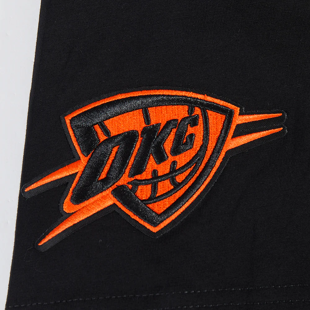 NBA OKLAHOMA CITY THUNDER CITY EDITION 24-25 MEN'S   TEE (BLACK) - Image 7