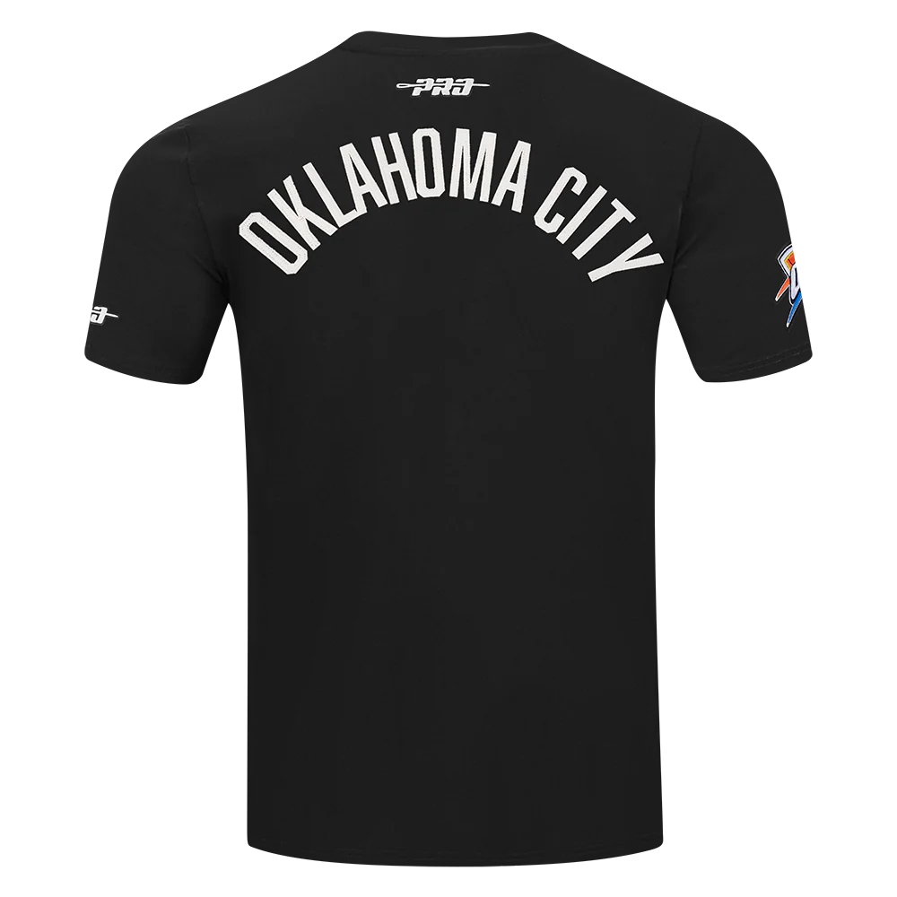 OKLAHOMA CITY THUNDER MODERN ORIGINALS MEN'S SJ TEE (BLACK) - Image 5