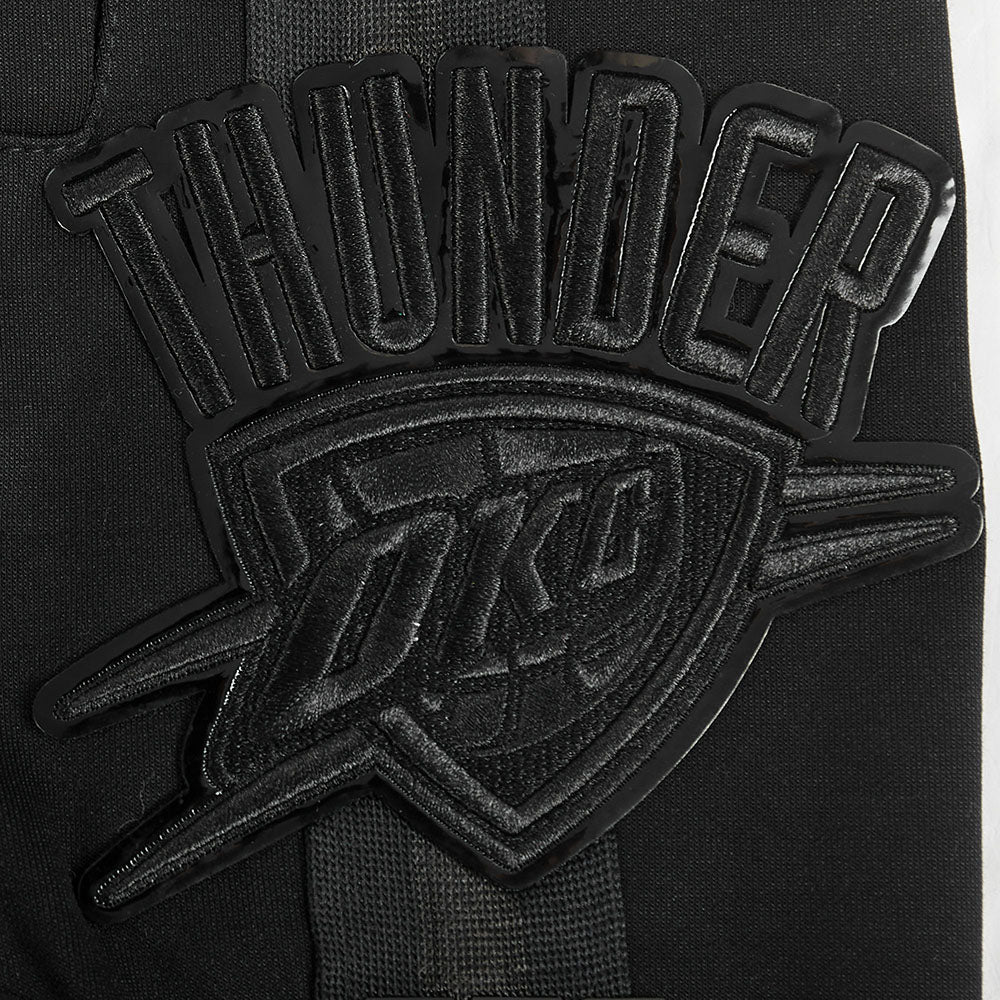 OKLAHOMA CITY THUNDER TRIPLE BLACK MEN'S DK SHORT (TRIPLE BLACK) - Image 10