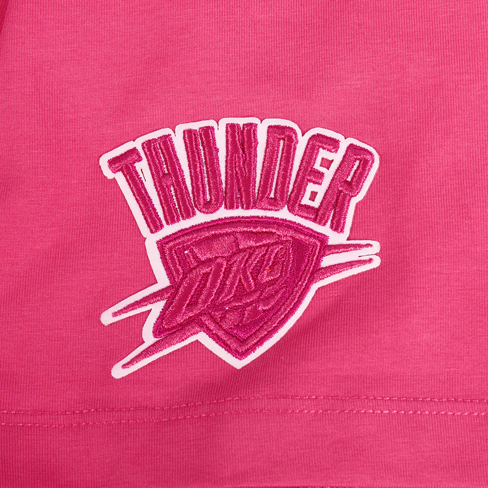 OKLAHOMA CITY THUNDER TRIPLE PINK WOMEN'S SJ BOXY TEE (BEETROOT PURPLE) - Image 9