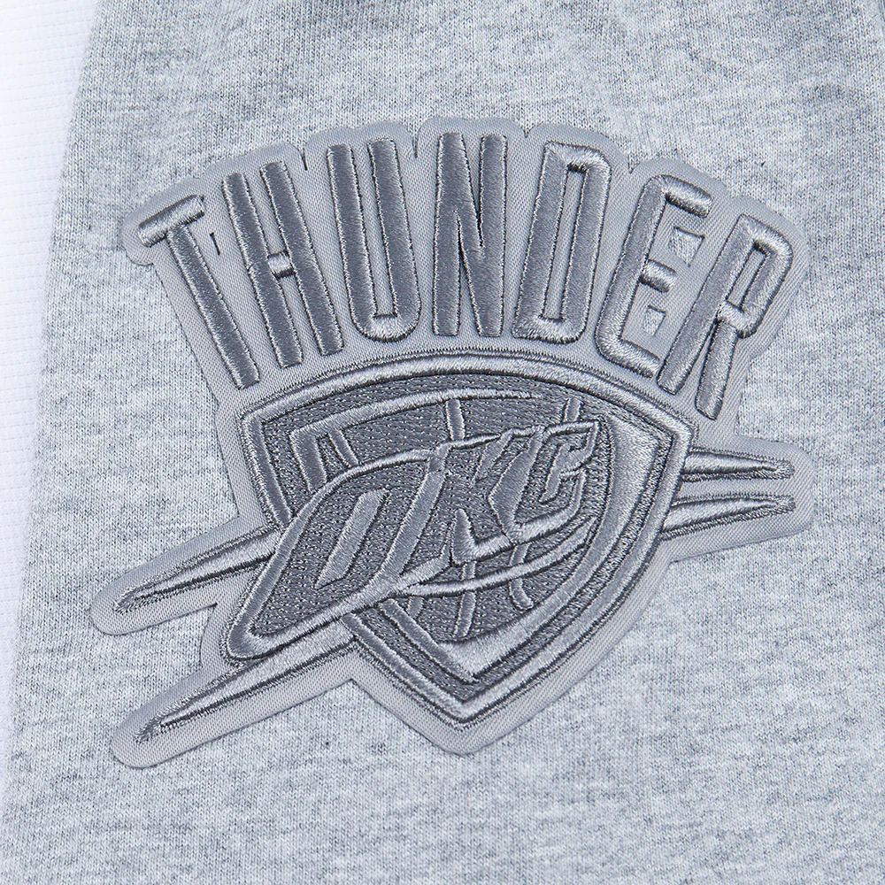 NBA OKLAHOMA CITY THUNDER NEUTRAL BIG BOYS SS TEE (DARK HEATHER GRAY) - Image 7