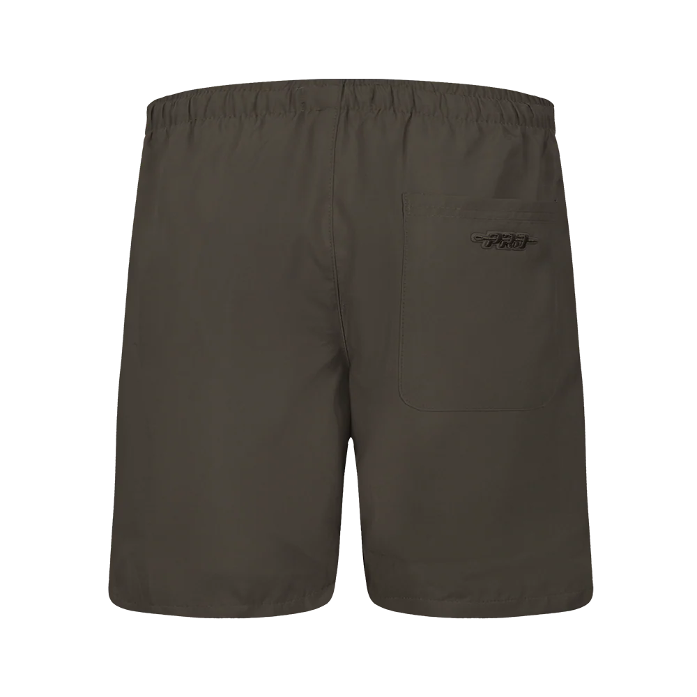 NBA OKLAHOMA CITY THUNDER NEUTRAL BIG BOYS WOVEN SHORT (DARK TAUPE) - Image 4