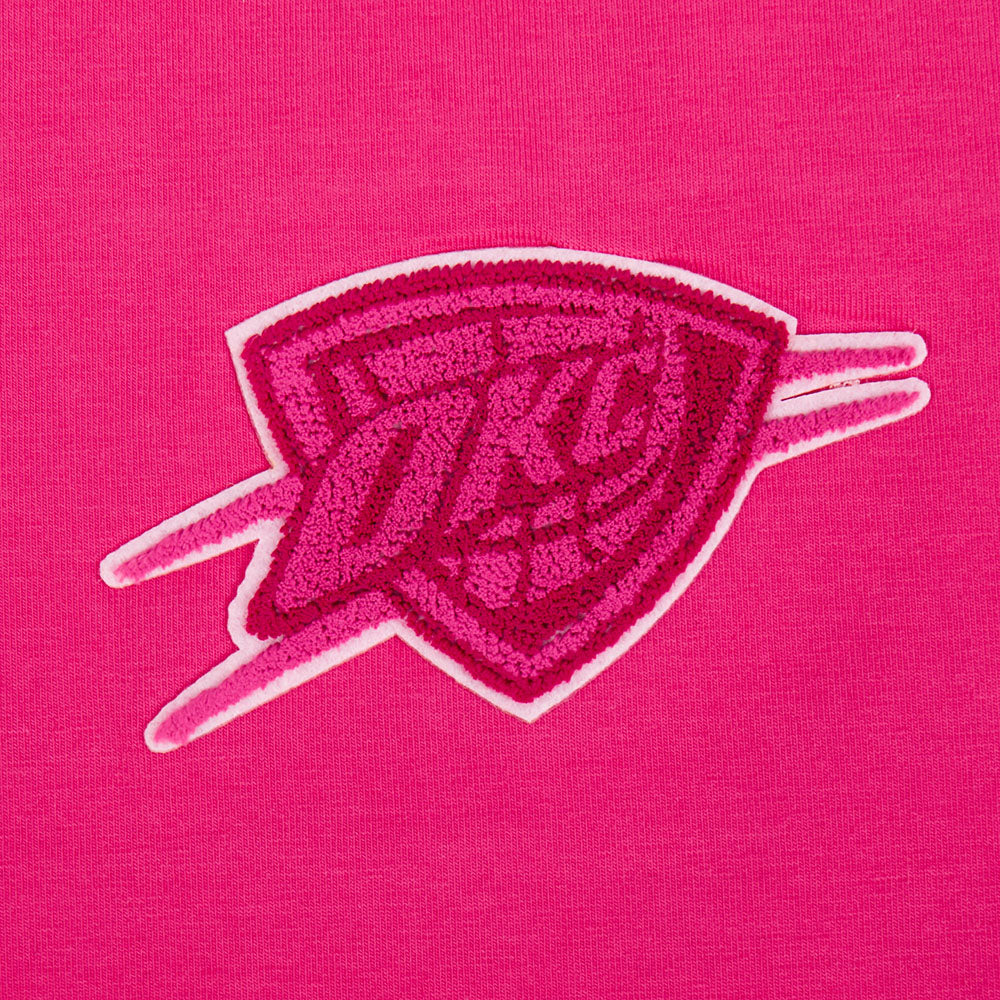 OKLAHOMA CITY THUNDER TRIPLE PINK WOMEN'S BODY CON DRESS (BEETROOT PURPLE) - Image 6