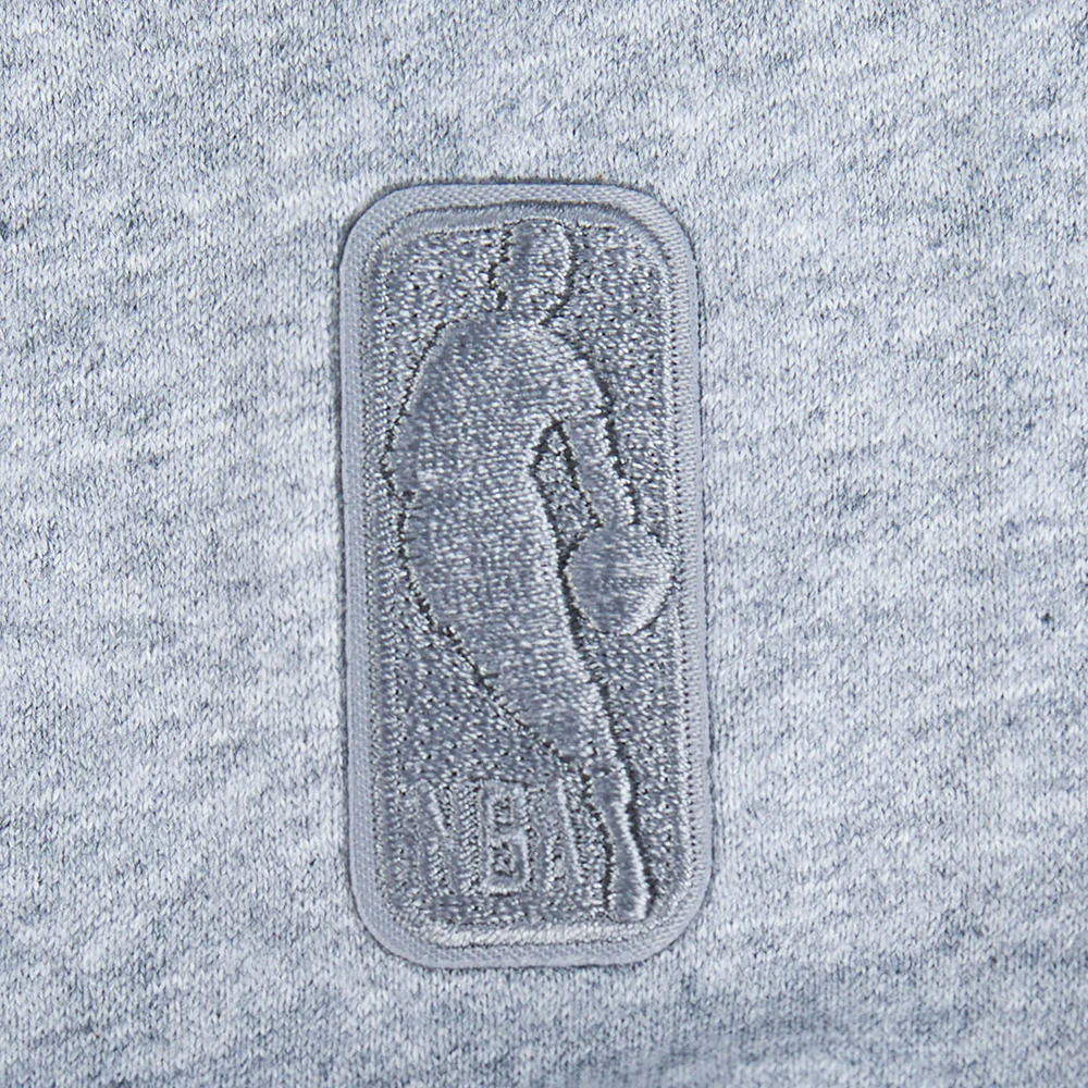 NBA OKLAHOMA CITY THUNDER NEUTRAL BIG BOYS FLC PO HOODIE (DARK HEATHER GRAY) - Image 6