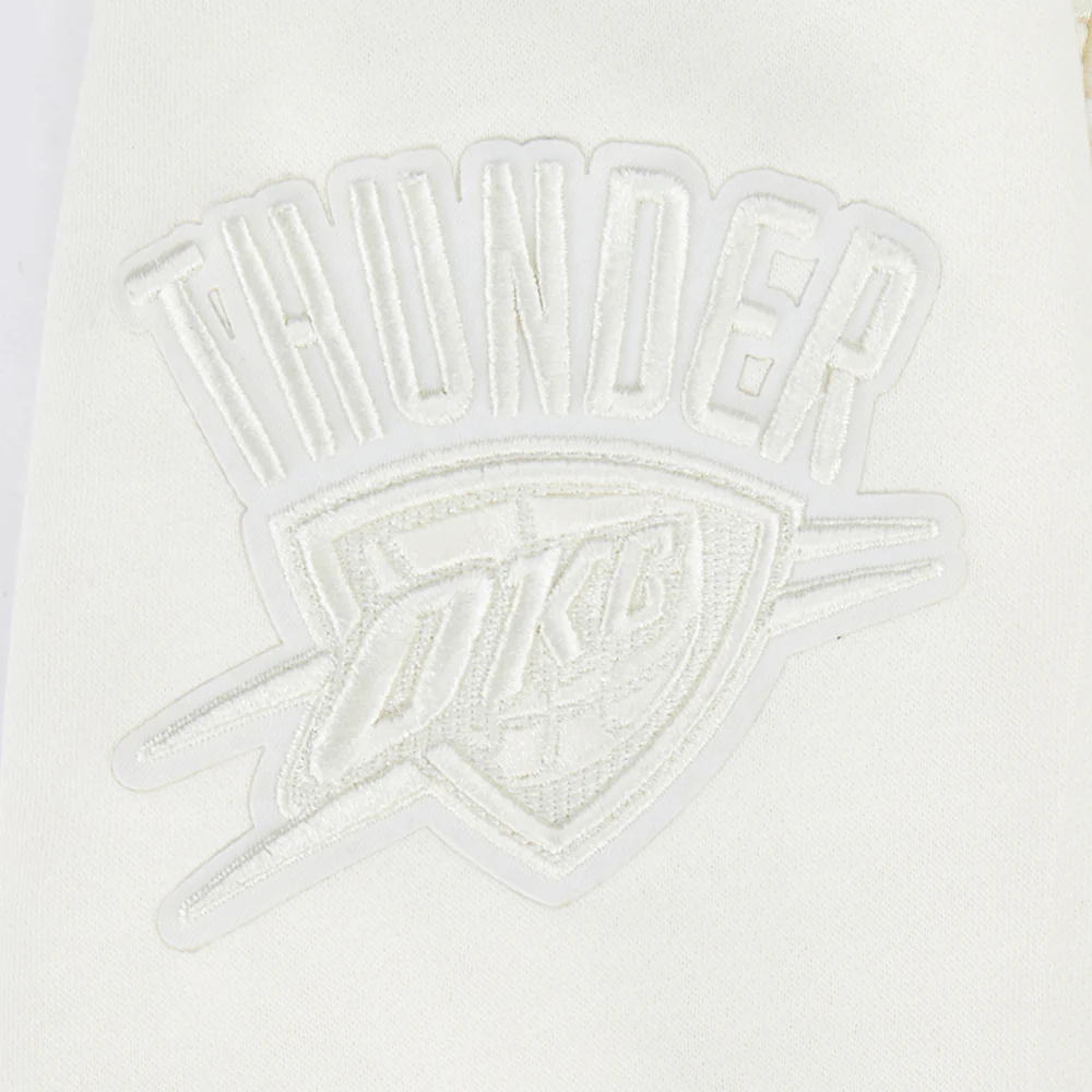 NBA OKLAHOMA CITY THUNDER SHAI GILGEOUS-ALEXANDER #2 NEUTRAL PNN BIG BOY'S FLEECE PO HOODIE (EGGSHELL) - Image 8